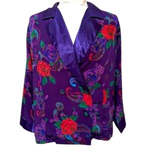 Vintage 80s/90s Victoria’s Secret lounge top size Small